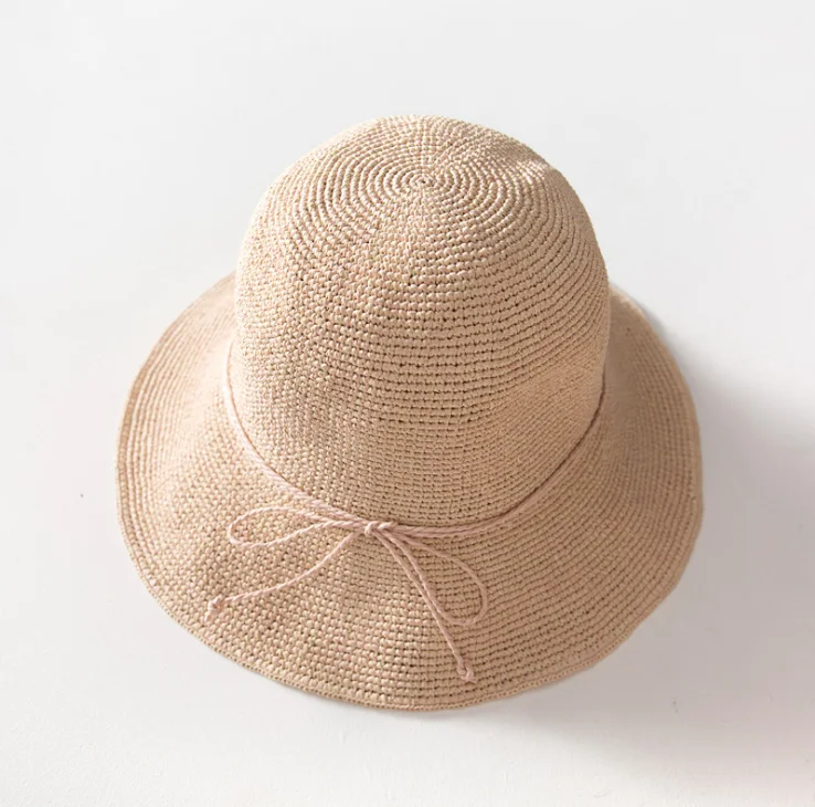 Hot Sale Custom raffia Straw Summer Hats for Men
