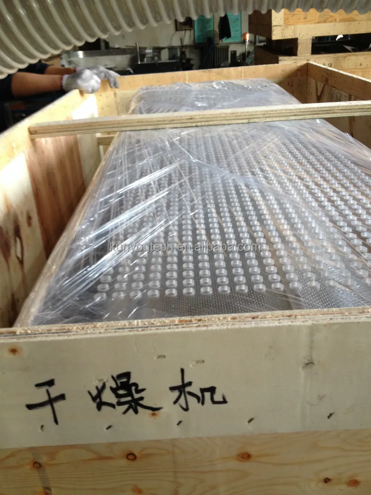 
High Capacity Full Automatic Softgel Fluid Bede Tumbling Drying Machine with Hydraulic lift device 