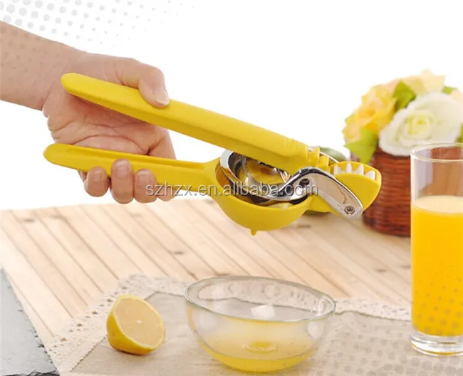 Top Sale Prime Stainless Steel Plastic Kitchen Accessories Orange Juicer Manual Fruit Lemon Lime Squeezer Citrus Press