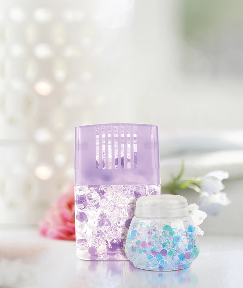 Органический гель для ванной комнаты, освежитель воздуха, ароматические гелевые бусины, ароматизированные бусины для воды, Устранитель запаха