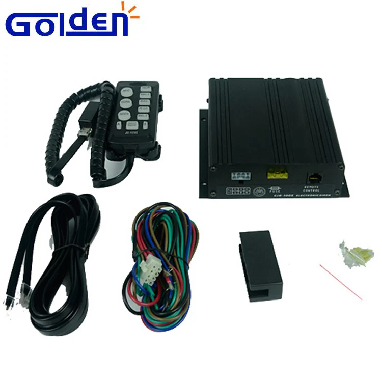 Heavy duty Car 12v cjb 100 7 warning tone police siren for sale
