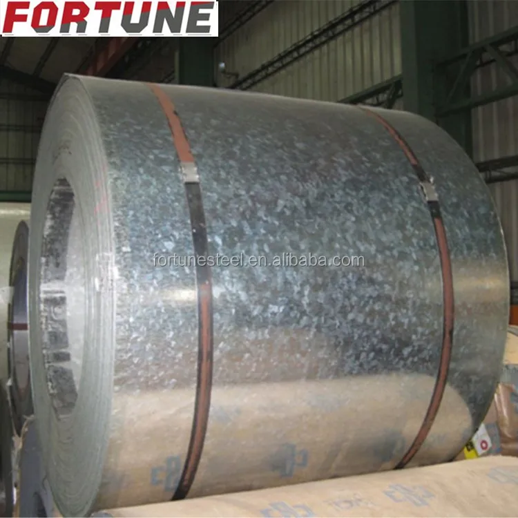 
ASTM A653, 275 GSM Grade and Galvanized Surface Treatment Galvanized steel Coils for AC duckting in Ethiopia Doha Qatar 