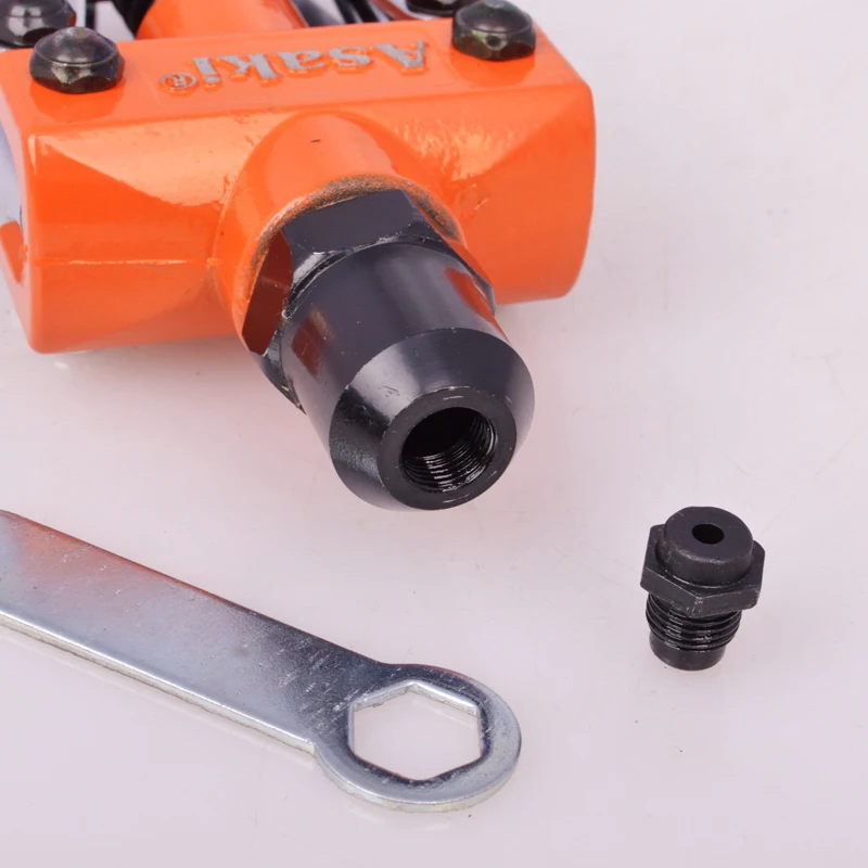 Heavy duty double hand riveter nut tool hand gun