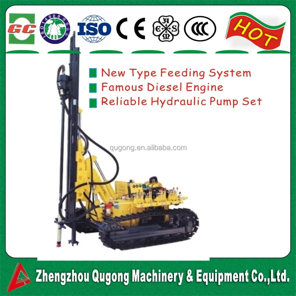 KY130 Portable Hydraulic Drilling Rig/Rock Blasting Geotechnical Equipment