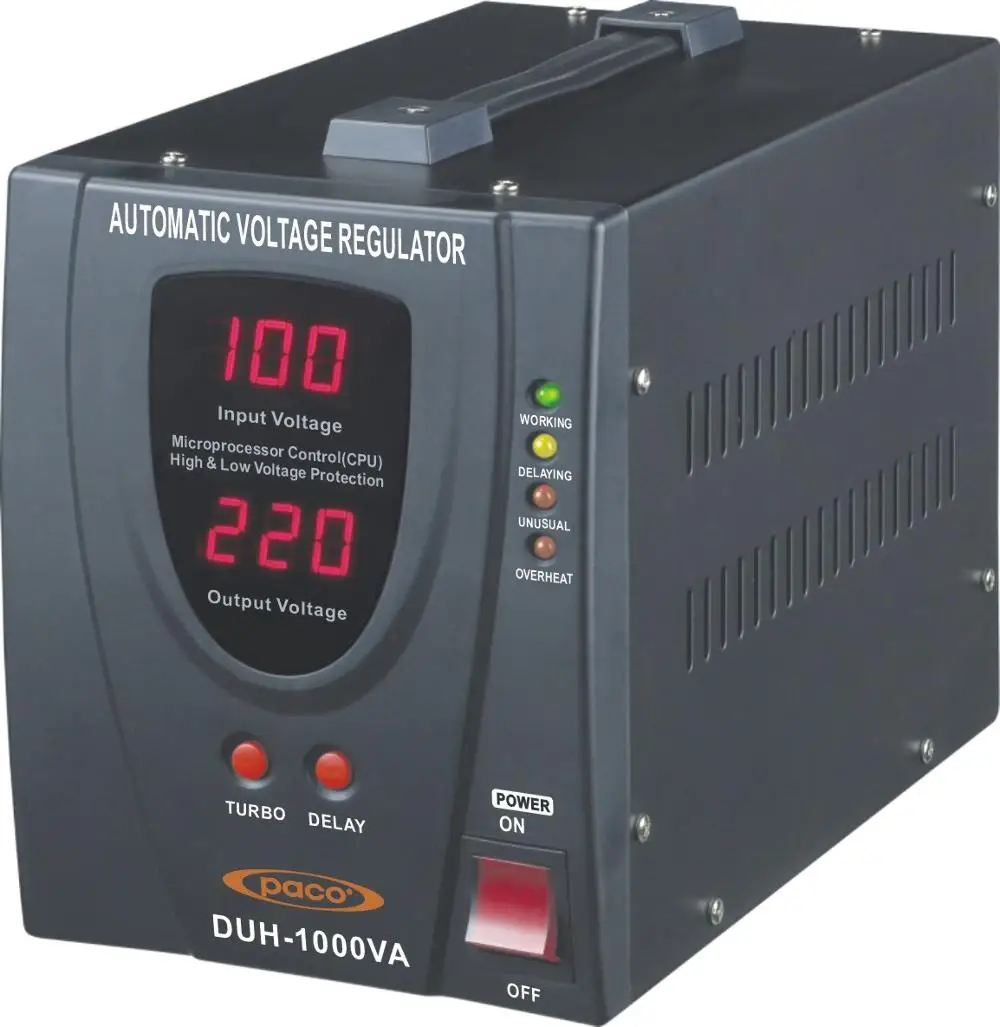 1000w автоматический стабилизатор напряжения для генератора ветра/1kva регулятор для 110v/220v бытовой техники