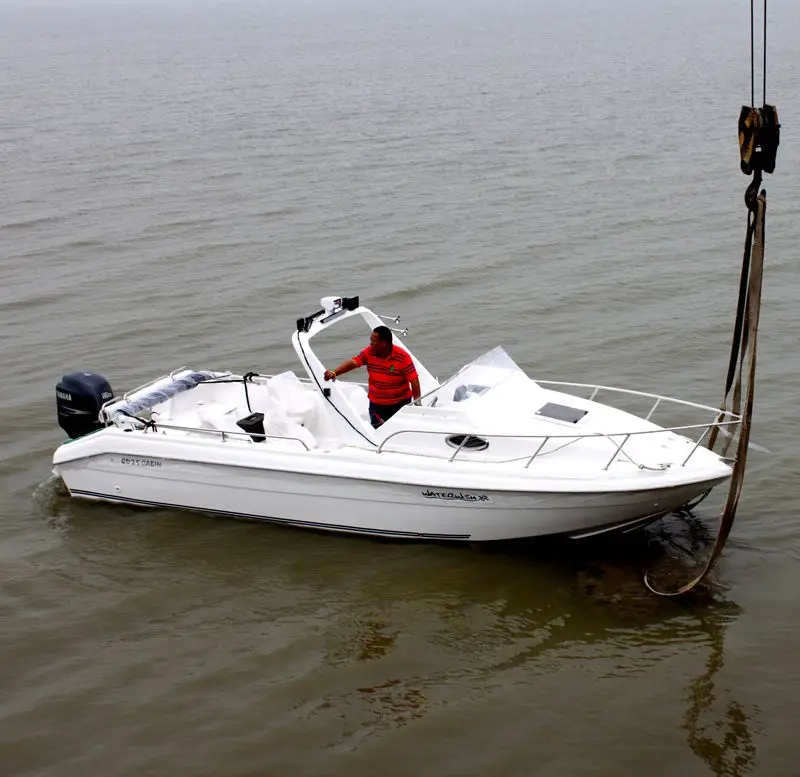 Лодка WATERWISH QD25, подвесная спортивная яхта для рекламы