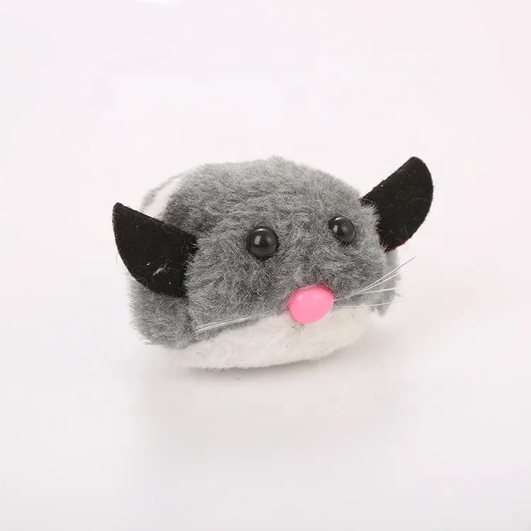 
customized Cute Shaking plush Cat Mouse Toy Cotton Catnip Cat Toy 