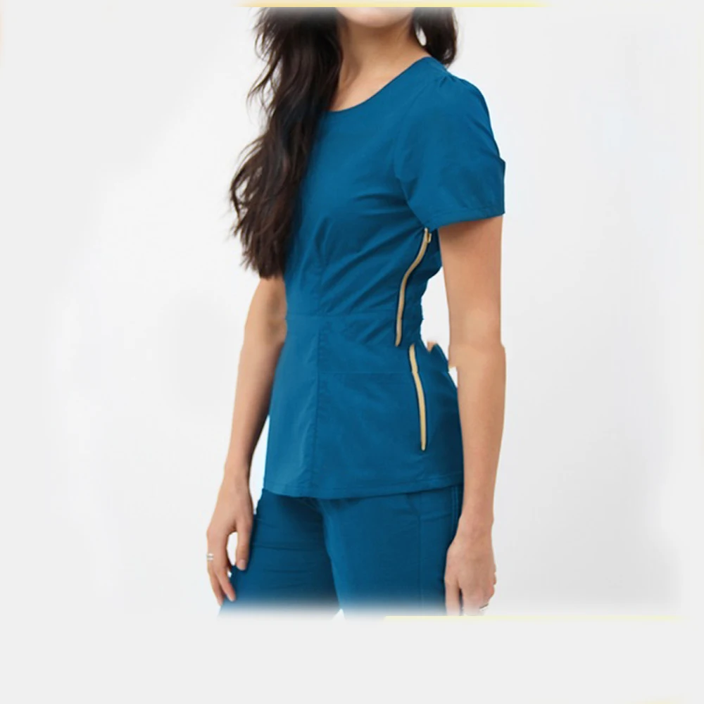 Customized new style nurse hospital uniform