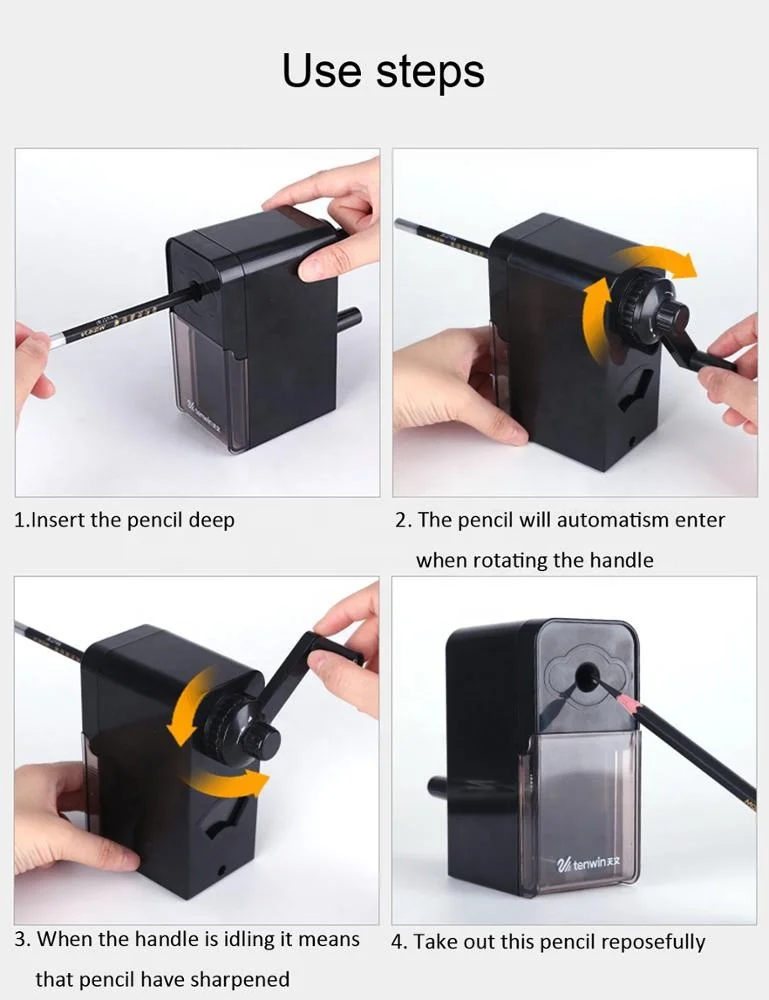 
Drawing Art Sketch Charcoal Pencil Sharpener Manual Heavy Duty Supplies for Kit Teens Artist Have Stock 