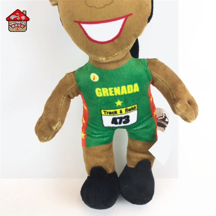 custom 26cm life size Indian boy and girl human plush doll