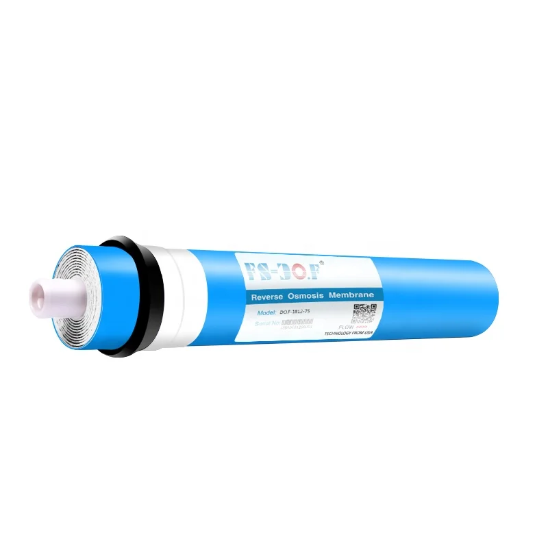 China Factory Reverse Osmosis 75 Gpd Water Filter 1812 RO Membrane For Under Sink