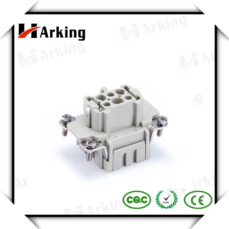 Wain он-006 обжимной вывод Famale Connector, медь Aolloy Булавки 6 Pin водонепроницаемый OBD Heavy Duty разъем