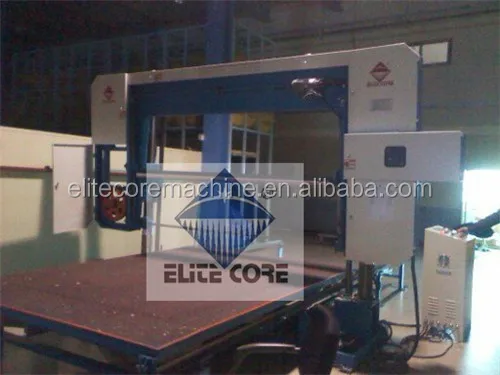 Завод питания стандартный размер по горизонтали автоматическая резка PU пены машины