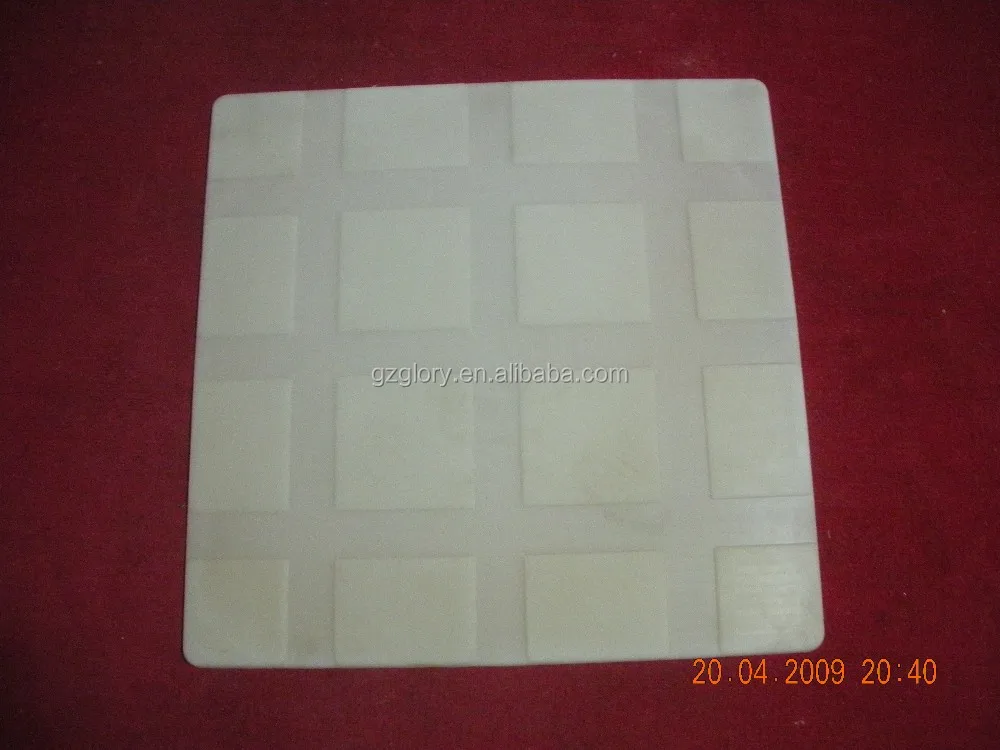 Silicone mold for gypsum board