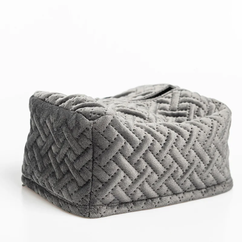 
car velvet black tissue paper box toilet in container boxes for table facial hotel napkins tissue box custom 