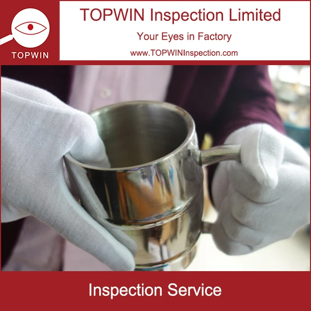 Pre-Production Inspection Service for Stainless steel beer cup Inspection in Zhejiang
