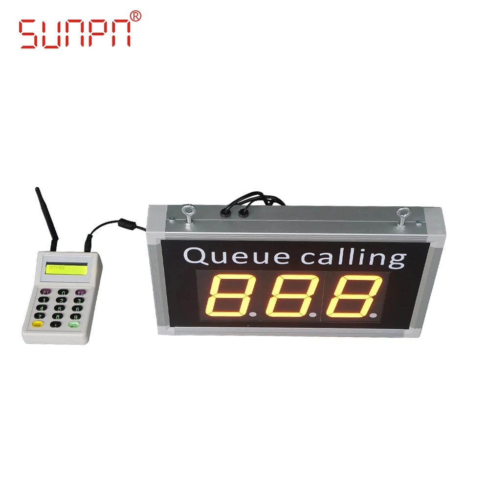 Portable and Wireless queue system for restaurant