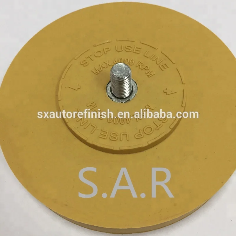 4inch Rubber Eraser Wheel Sticker Stripe Decal Foil Adhesive Tape Glue Remover Paint 6 inch rubber wheels