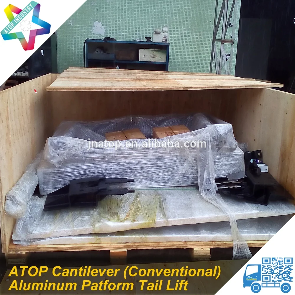 ATP full aluminum 2.0T cantilever (conventional) hydraulic tail lift