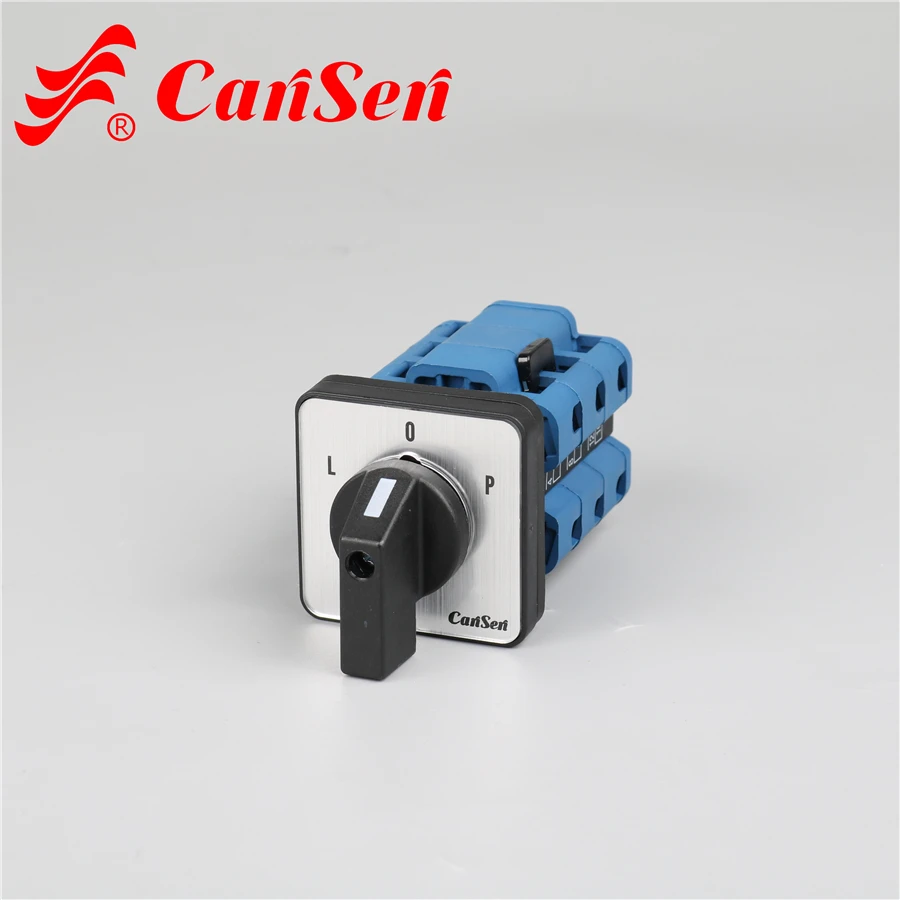 LW26-32F L-O-P 3P 6 pole 3 position rotary switch