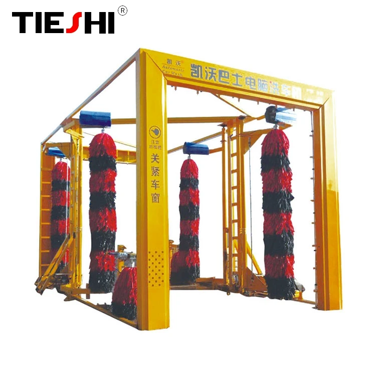 Wholesale Lavadero De Autos Manufacture Factory Fully Automatic Tunnel Bus Wash Machine