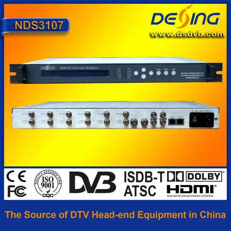 NDS3107 tuner/Asi Multiplexer
