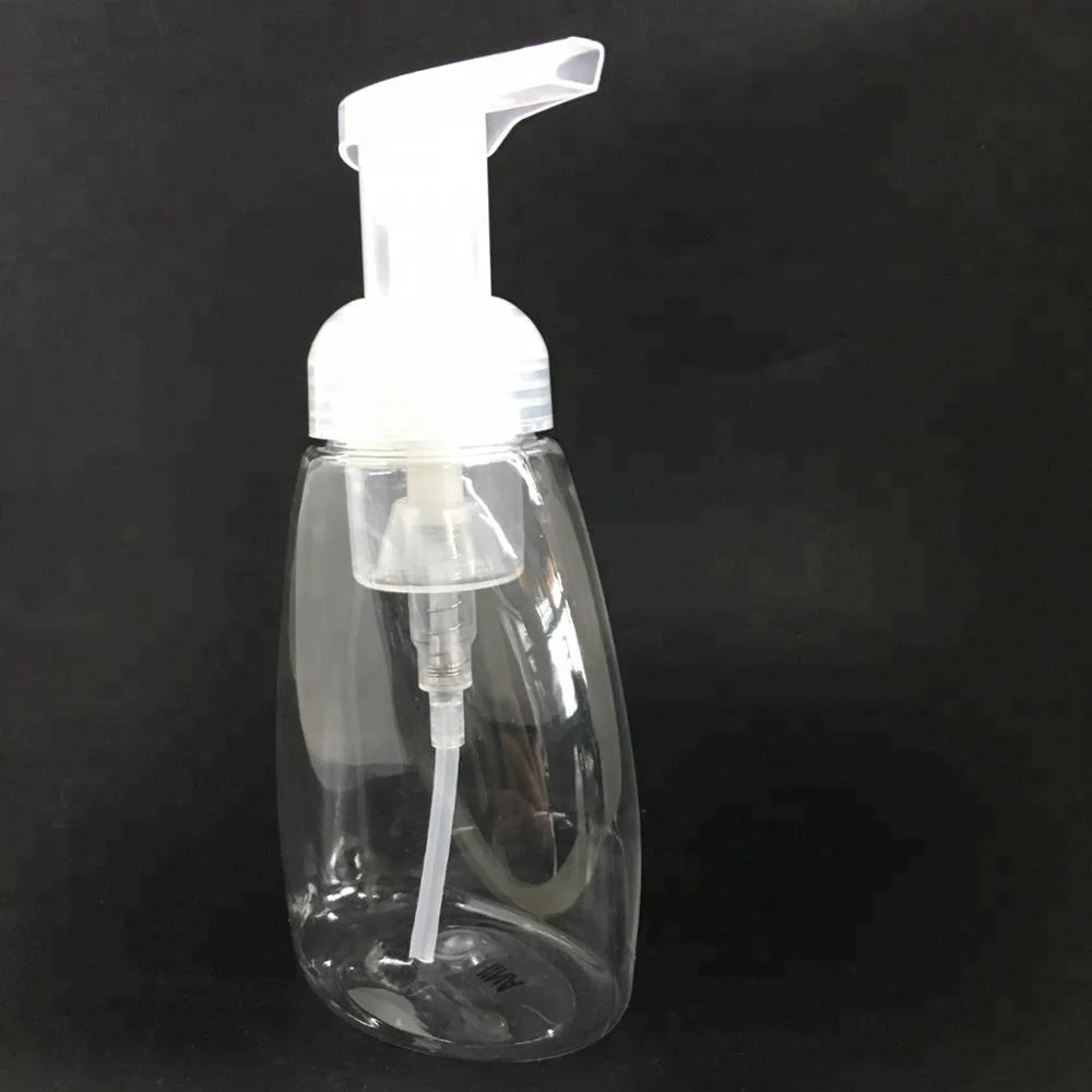 250ml Liquid Hand Soap Dispenser w/ Foaming Pump Empty Containers are Perfect for Castile Soap on Kitchen and Bath