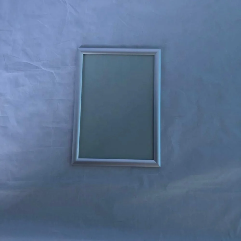 Настенный дисплей, рекламная защелкивающаяся рамка/алюминиевая рамка для супермаркета/рамка для постера