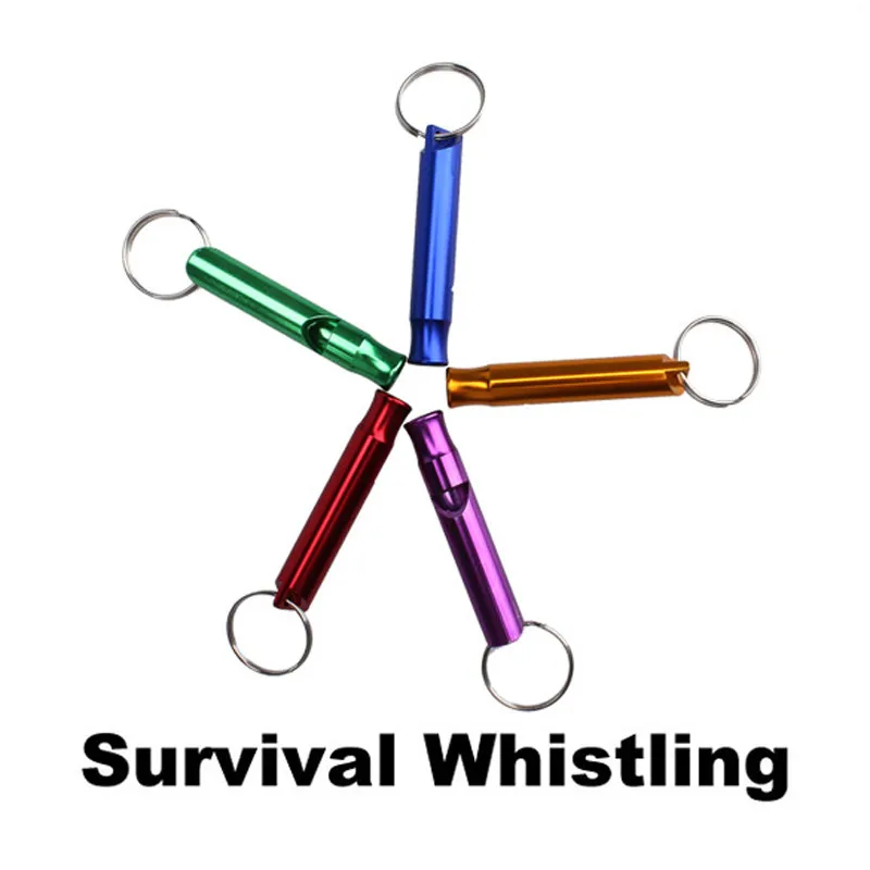 
Emergency Survival Whistle Keychain For Camping Hiking Outdoor Sport Tools 