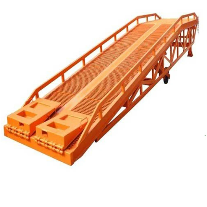 
10 tons Warehouse Truck Mobile Container Loading Dock Ramps Manual 
