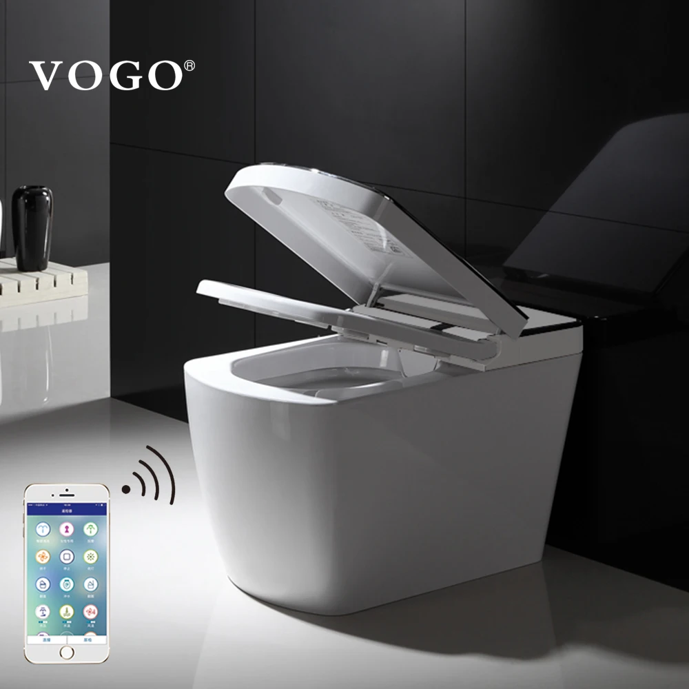 Wall hung rimless western standard size toilet water closet pan set