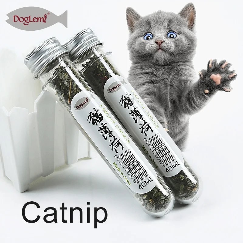 
Cat Catnip Toys Fresh Catnip Organic Nature Bottle Catnip Oil 45ML 