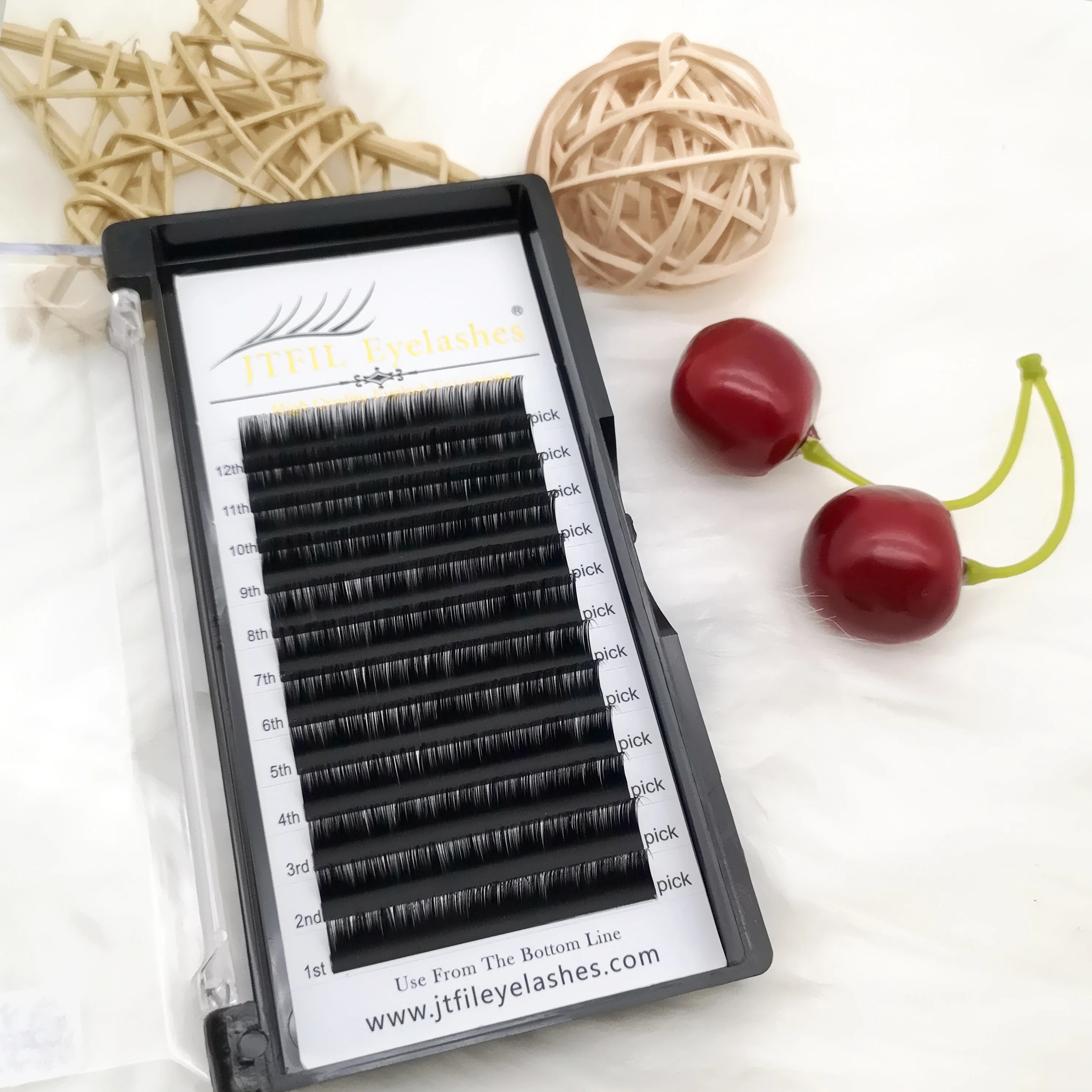 100% человеческие волосы 0 05 объем ресниц Камелия норка индивидуальное наращивание