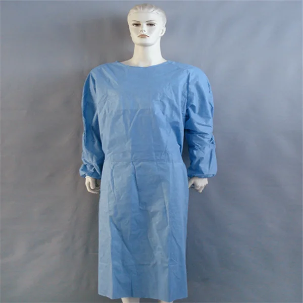 
Cotton Surgical Disposable Hospital White Nightgown Gown 