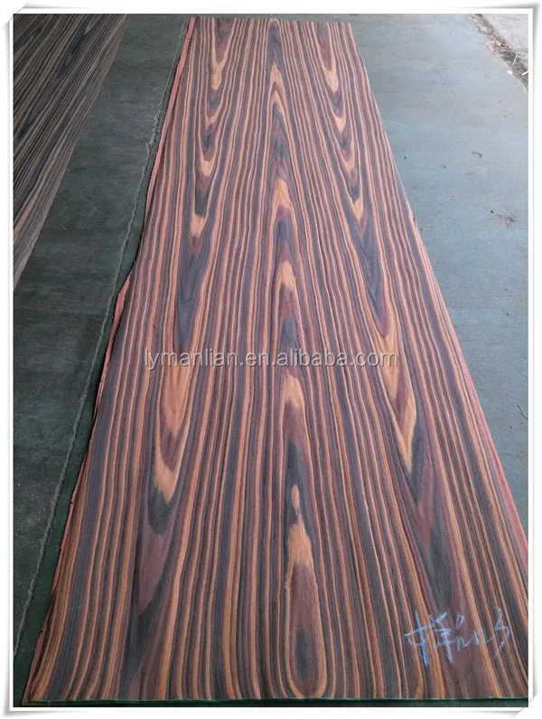 Черный эбеновый шпон/эбеновый шпон macassar/инженерный деревянный для