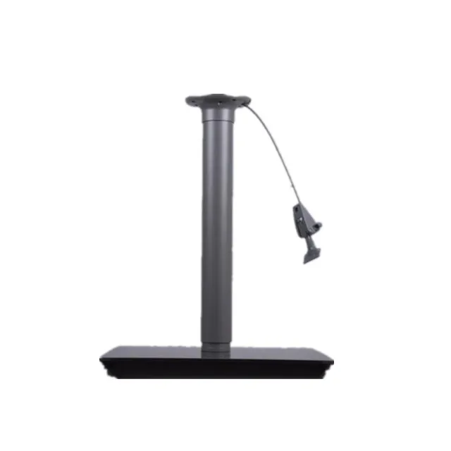 Black Aluminum Modern Table Base Metal Adjustable Short Furniture Table Legs