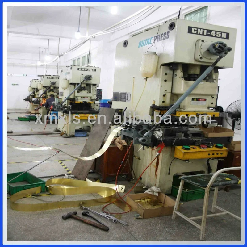 Customized Standard Brass Interlock Stencil for Paint Print Wholesale Gold Color