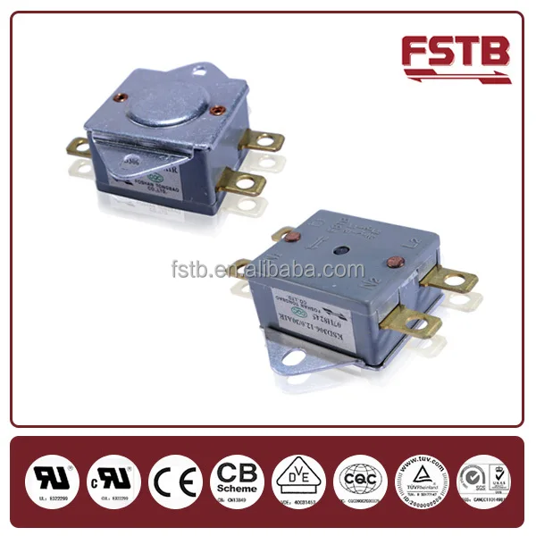 KSD306 high current bimetal water heater thermostat thermal switch from FSTB