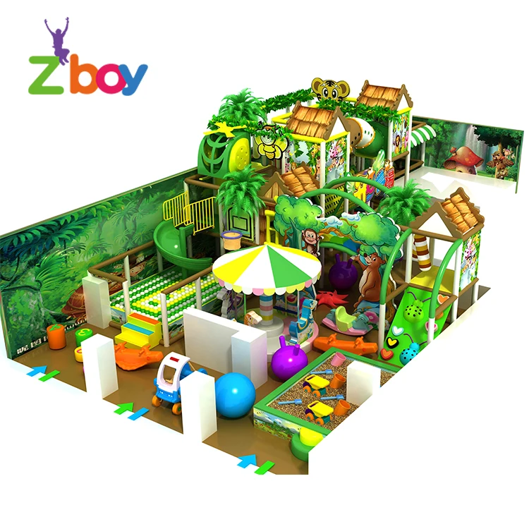
Factory wholesale Used New Large Indoor Play Game Playground For Kids 