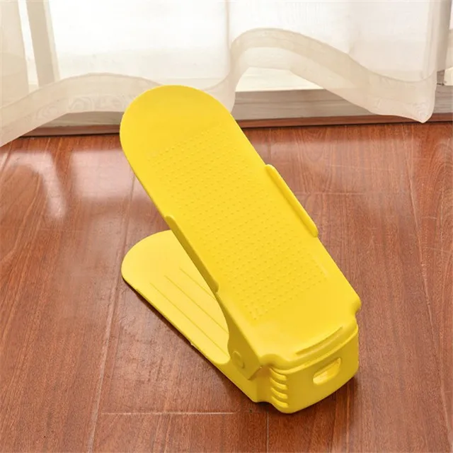 
Hotest selling home space saver shoes rack plastic double layer shoe cabinet shoe organizer factory price 