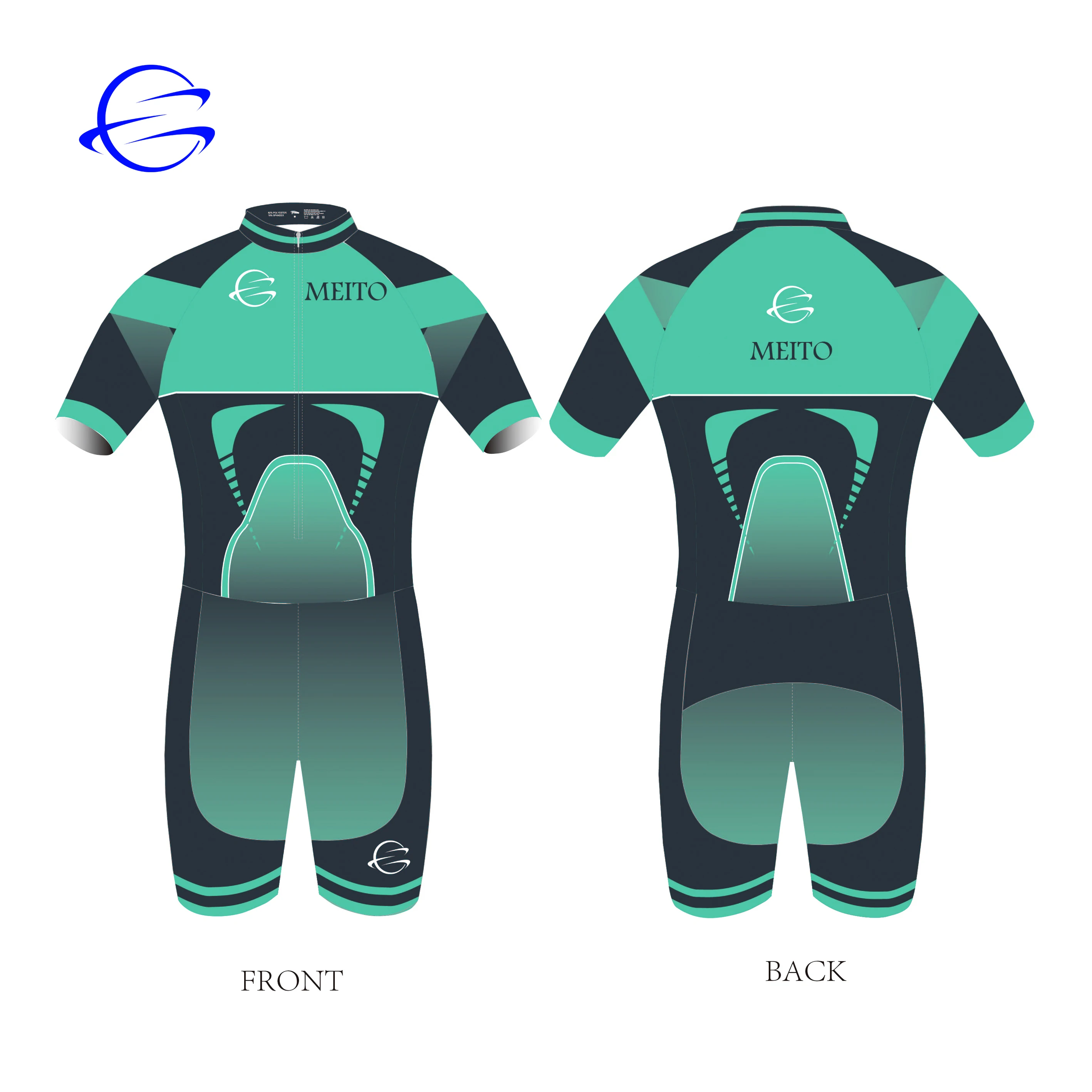 2019 New Design Manufactory Price  Digital Sublimation Printed Speed Skating Skin  Clothing,Skating Suits, Skin Speed Skate Wear