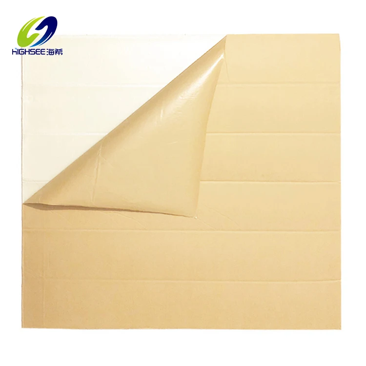 3D wooden color design wallpaper / PE foam Self-adhesive Wall Stickers