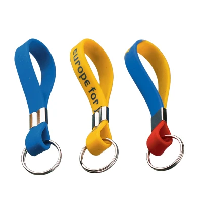 BQ Inspirational Silicone keychain Rubber keyrings. Custom Embossed Debossed Printed Silicone keyholder
