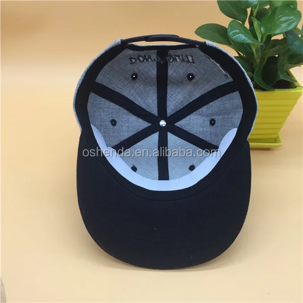 
Custom 80% Acrylic 20% Wool cap Snapback Hats 6 Panel Snapback Caps 