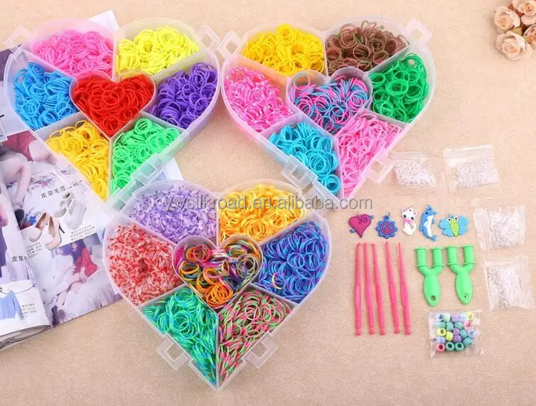 2016 Good quality elastic hair bands, mini colored rubber bands