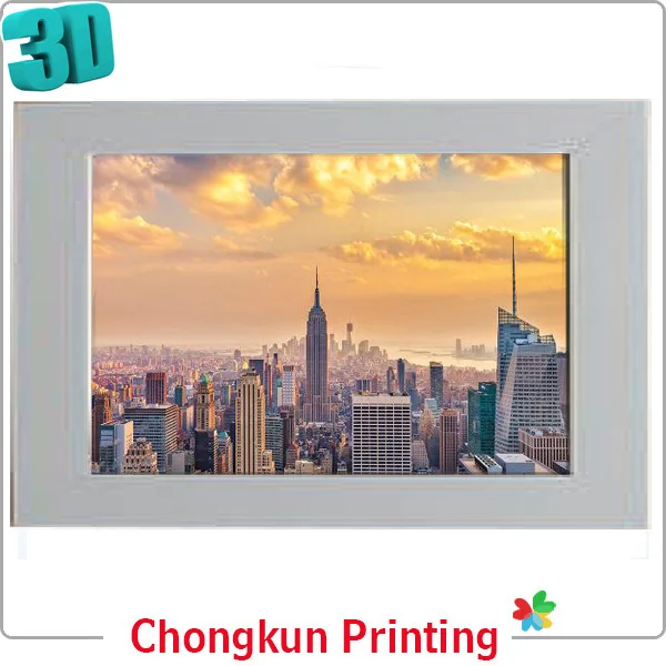 The three dimensional world gift plastic promotional 100 lpi 90 lpi 3d lenticular plastic card