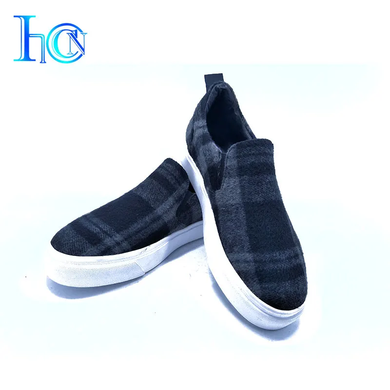 С круглым носком Классические обувь без шнуровки женская повседневная обувь на плоской подошве