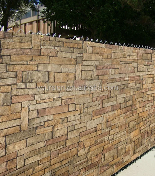 windscreen mesh fence banners custom printed fence wrap outdoor vinyl mesh sign banners custom fence barrier sign covers