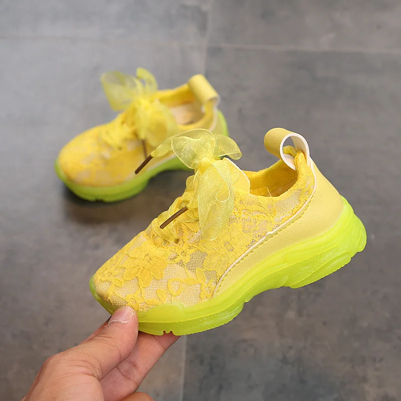 Fancy Nice Cheap Wholesale Spring Autumn Kids Casual Lace-Up Princess Children Girl Sports Shoe Shoes for Kids