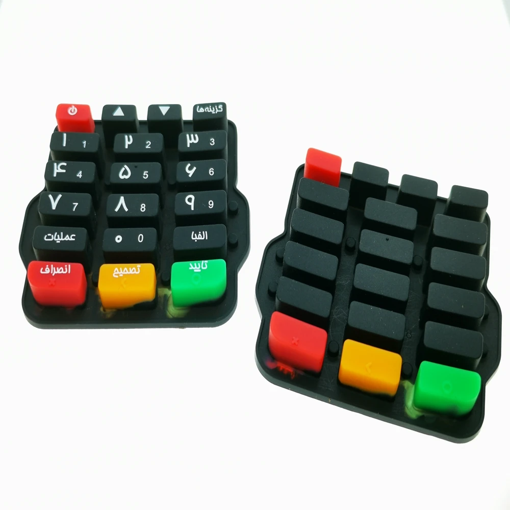 Original PAX910 Rubber Keypad Silicone Keypads